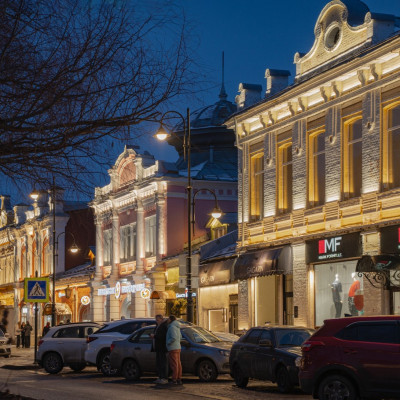 Здание-объект культурного наследия: архитектурное освещение