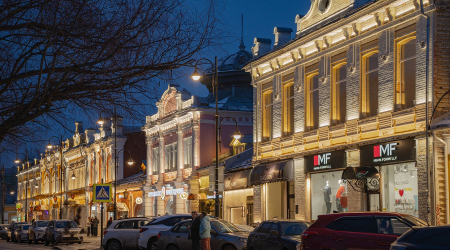 Здание-объект культурного наследия: архитектурное освещение