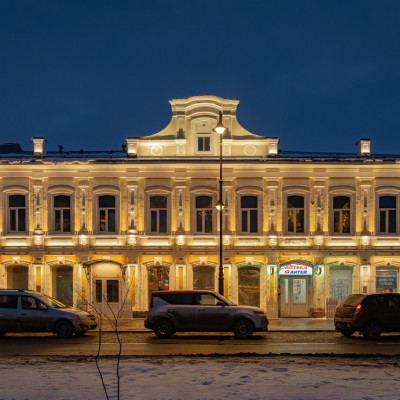 Дом начала XX века: архитектурное освещение