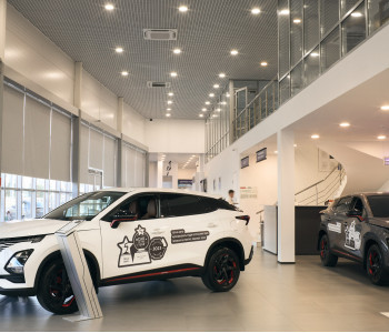 «OMODA АГАТ Ставрополь»: освещение автосалона