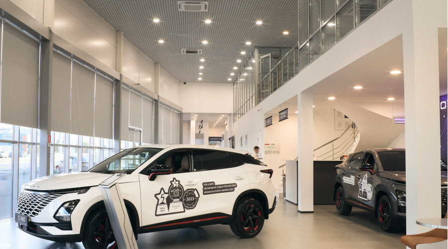 «OMODA АГАТ Ставрополь»: освещение автосалона