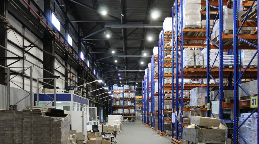 Склад ООО «Сандер-Логистик»: модернизация освещения