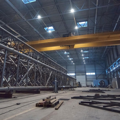 ООО «Сигнал»: освещение сварочного цеха