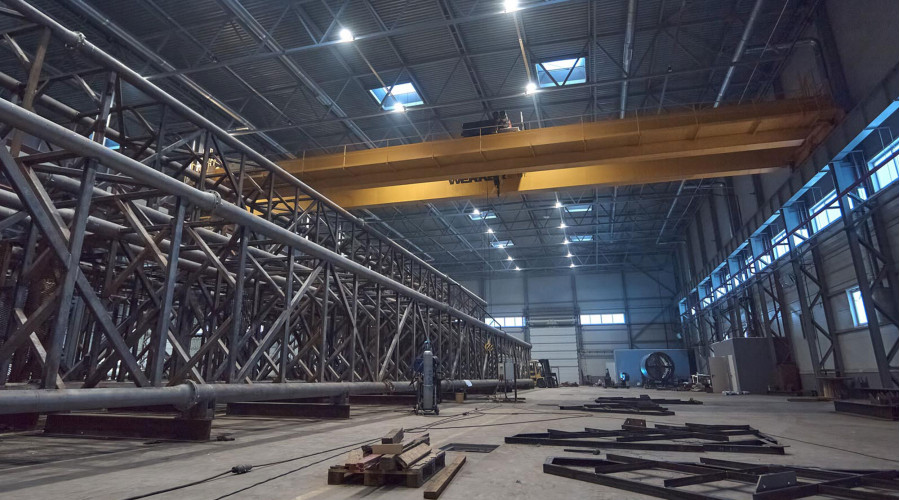 ООО «Сигнал»: освещение сварочного цеха