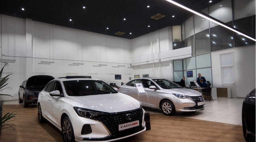 Освещение автосалона Changan