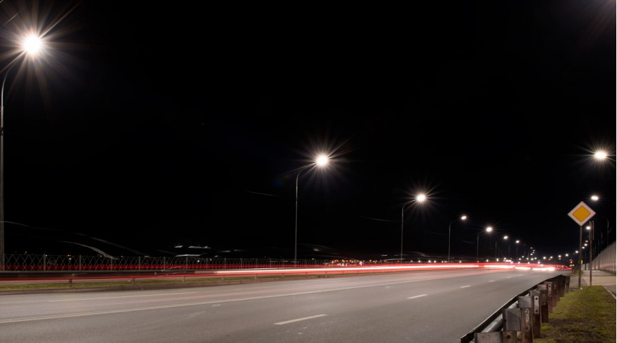 Освещение автодороги М5 «Урал»