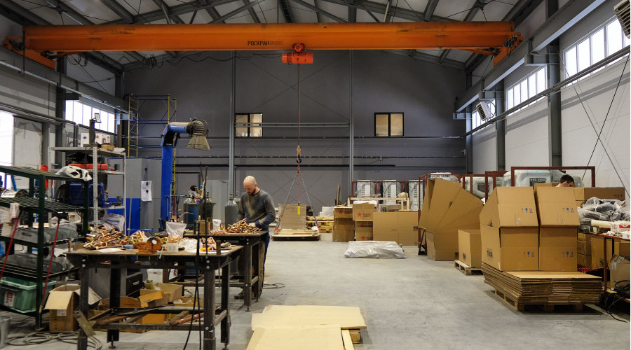 «Термал Мастер Рус»: освещение склада