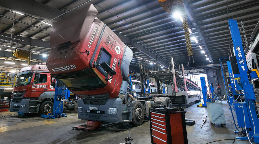 Освещение СТО