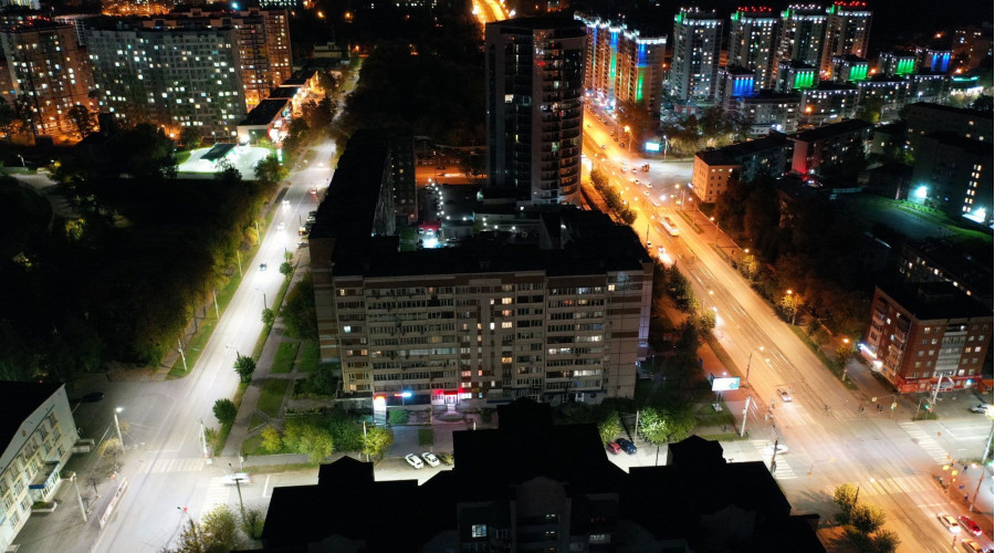 Освещение улиц г. Ижевск