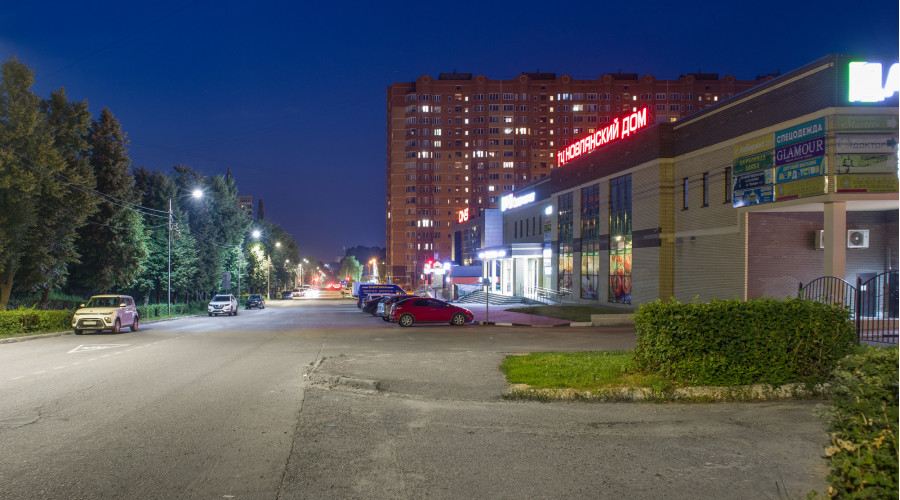 Освещение улицы Кагана в г. Воскресенск