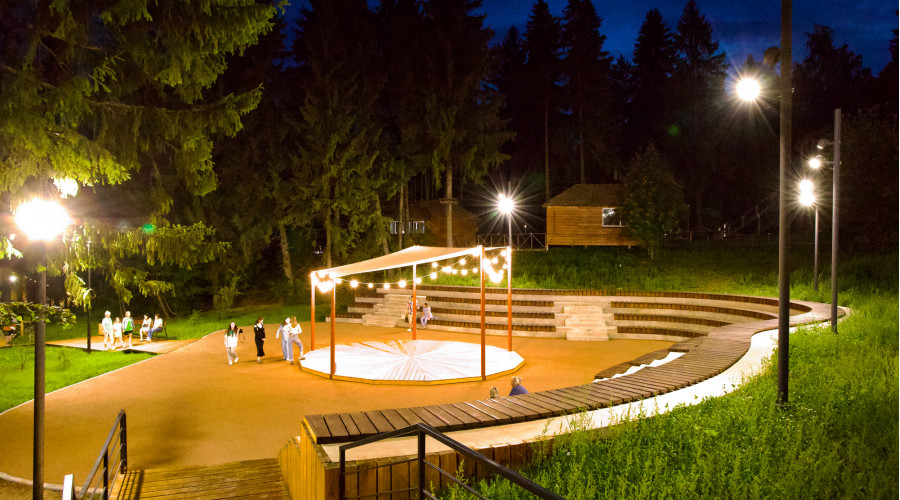 Парк «Тишино»: модернизация освещения 