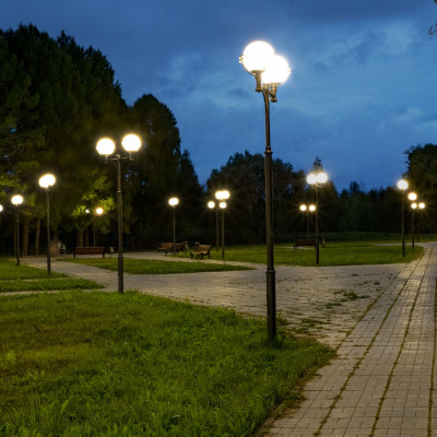 Парк «Жертвам Волголага»: модернизация освещения