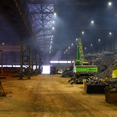 «Рециклинг»: освещение зоны переработки