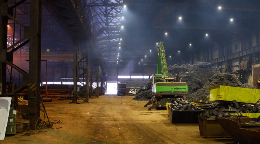 «Рециклинг»: освещение зоны переработки