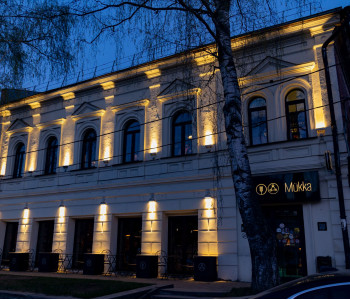 Ресторан Mukka: замена архитектурной подсветки 