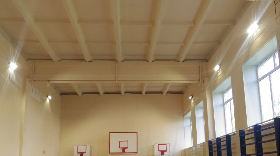 Школьный спортзал п. Ростилово