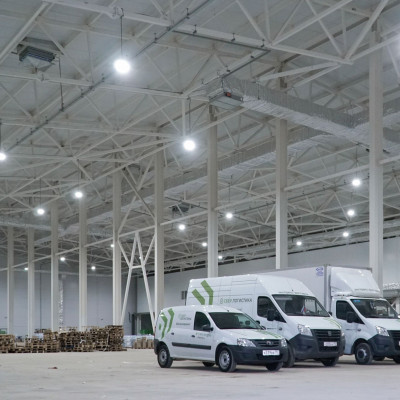 Логистический центр «СберЛогистика»: модернизация освещения