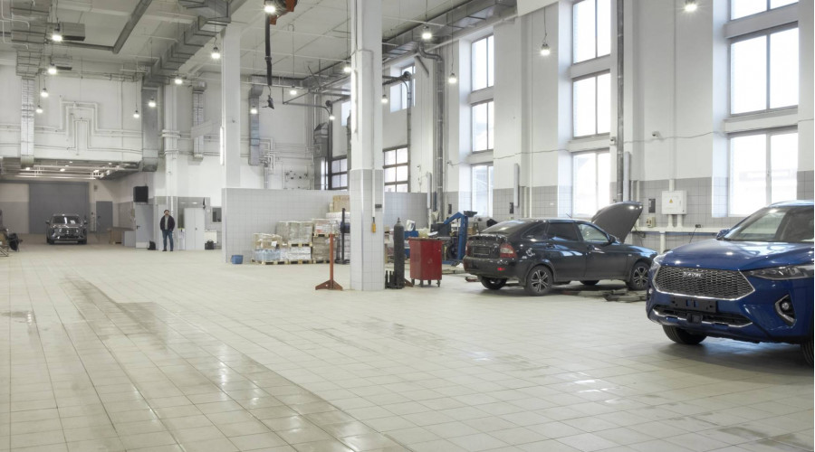 Сервисный центр Haval: модернизация освещения