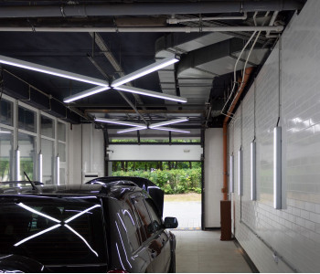 Шиномонтаж «Сталкер»‎: внутреннее освещение 