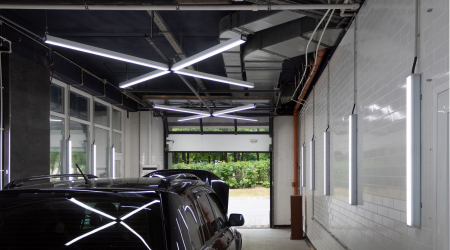 Шиномонтаж «Сталкер»‎: внутреннее освещение 