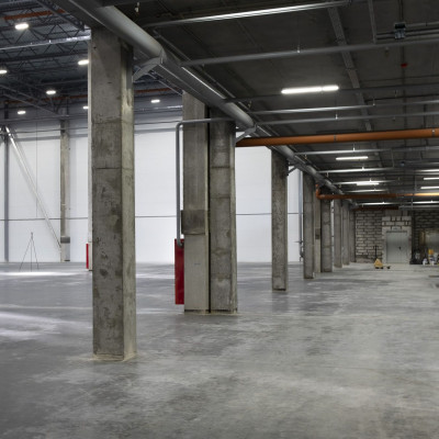 Склад «Щербинки»: внутреннее освещение