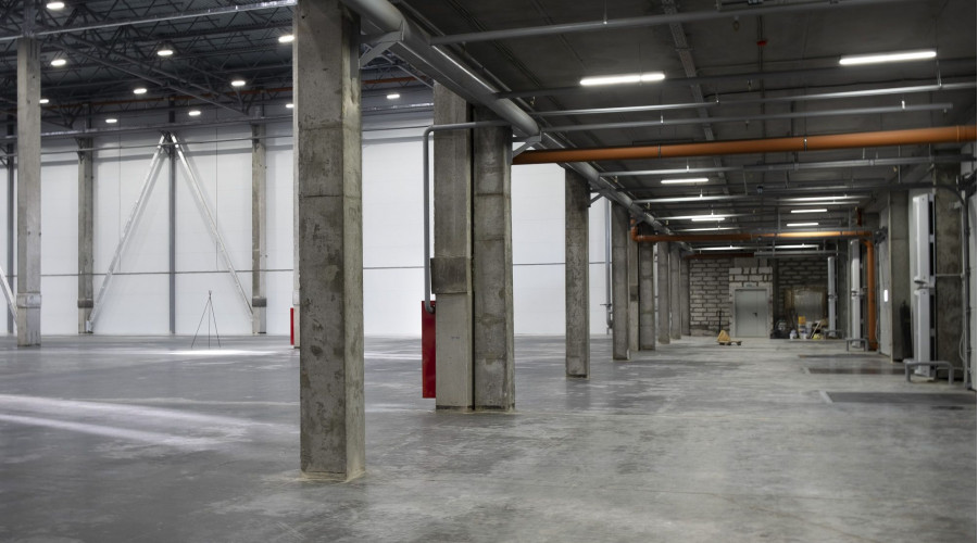 Склад «Щербинки»: внутреннее освещение