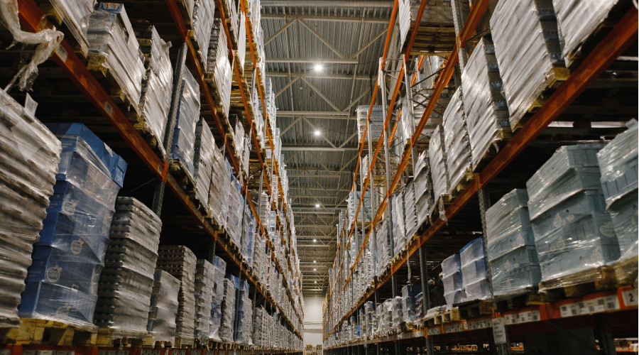 Склад ООО «Санта Логистик»: внутреннее освещение