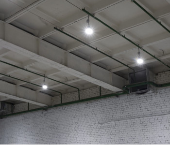 Склад и производство «СК Квартал»: внутреннее освещение