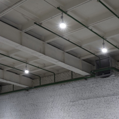 Склад и производство «СК Квартал»: внутреннее освещение