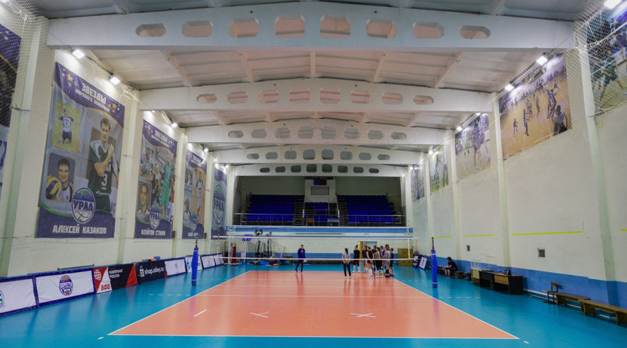 СОК ВК «Урал»: освещение спортивного зала