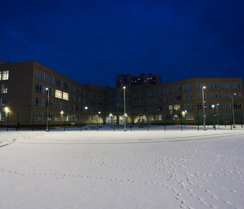 Средняя общеобразовательная школа № 693: наружное освещение