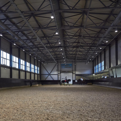 СПБ ГБУ СШОРО: освещение конного манежа