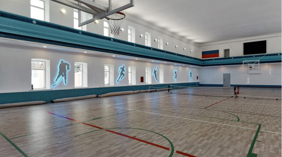 Освещение спортивного комплекса «Динамо» 