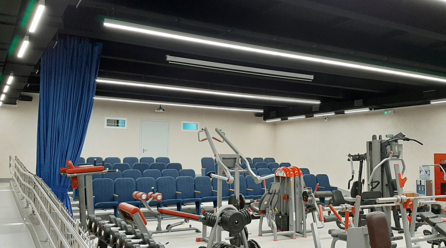 Спортзал школы олимпийского резерва