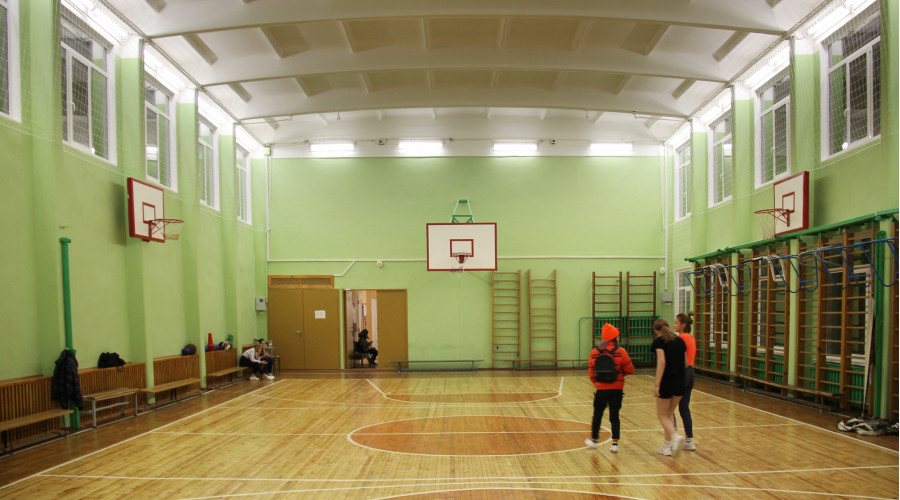 Спортзал в школе №43