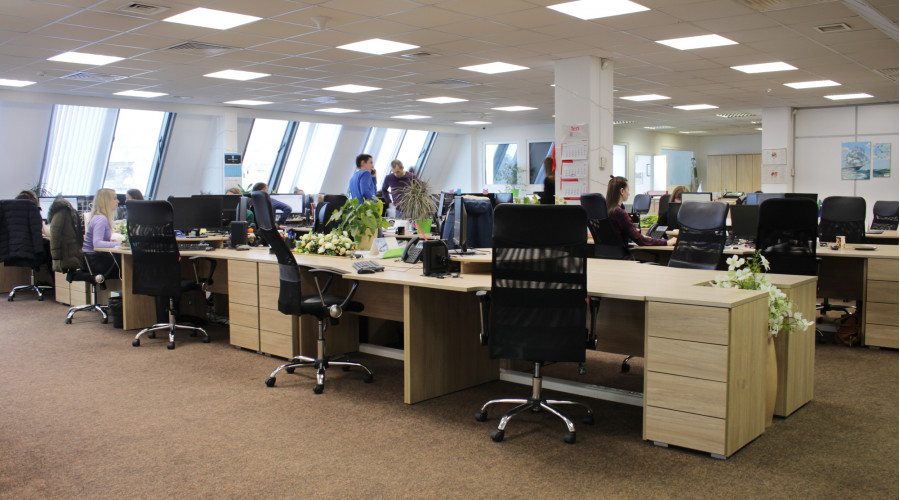 Офис СТА «Логистик Балтик»: модернизация освещения