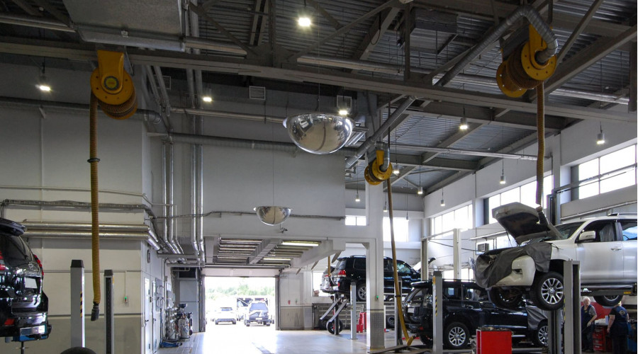 СТО дилерского центра Toyota