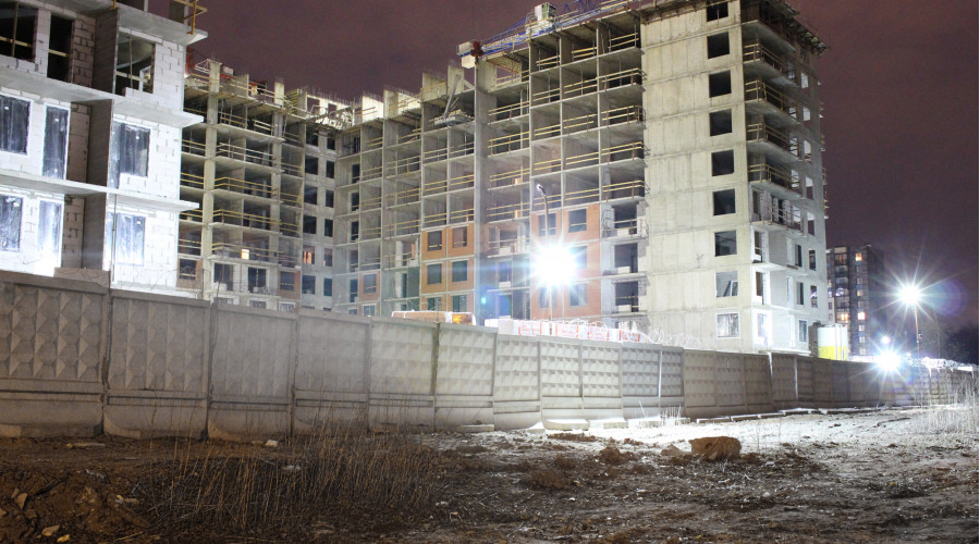 Строительная площадка «ArtLine в Приморском»