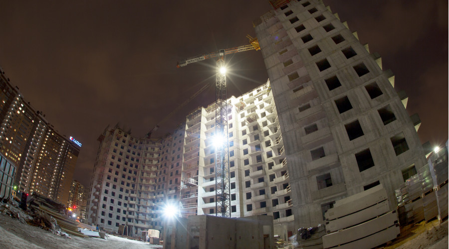 Строительная площадка ЖК «Суворов»