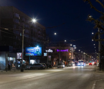 Тамбов: освещение улицы Базарная