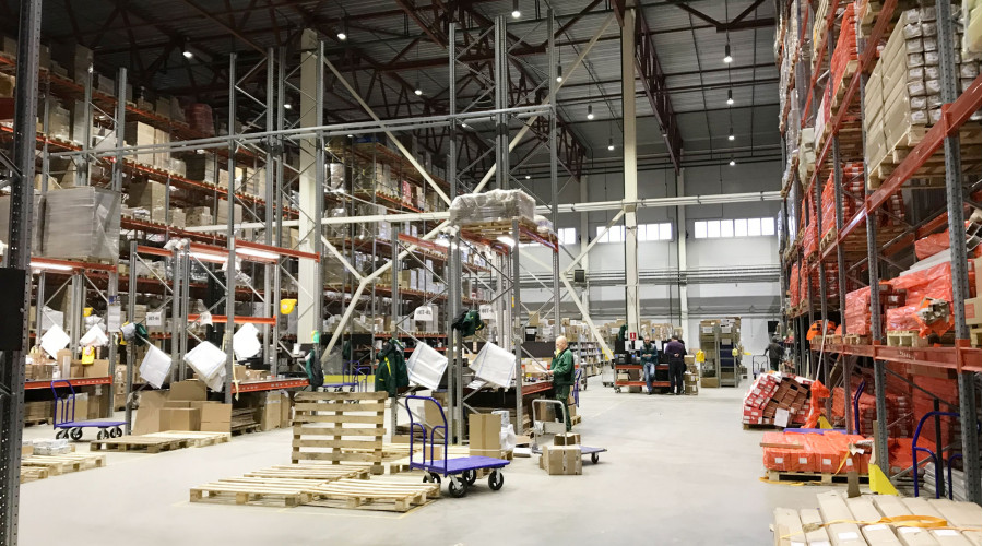 Новые складские помещения ТД «Тинко»