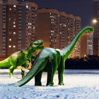 Тематический парк: дизайнерское освещение