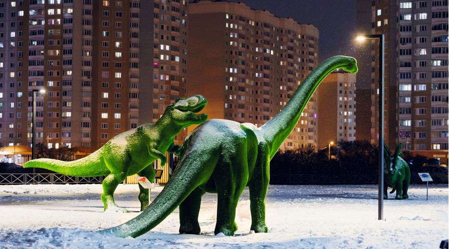 Тематический парк: дизайнерское освещение