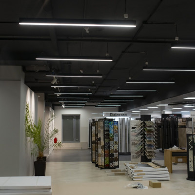 ТК «Центр Керамики»: освещение торгово-выставочных павильонов 