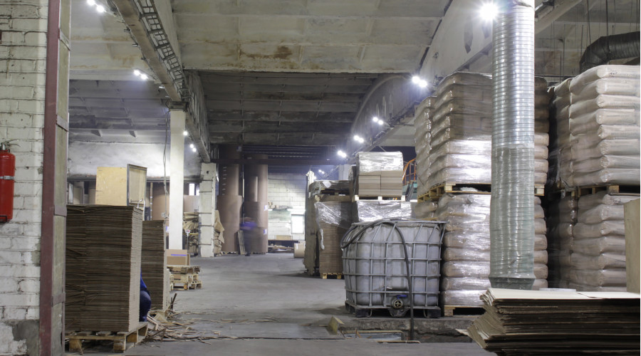 ООО «ТрансПак»: замена ДРЛ на светодиодное освещение