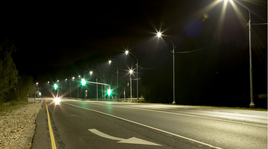 Трасса А107: освещение проезжей части согласно стандартам 