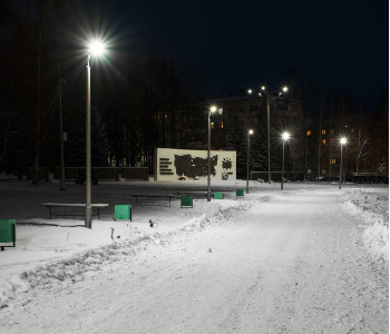 Город Верхняя Салда: уличное освещение