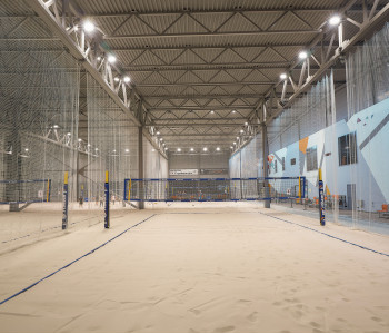 Освещение волейбольного центра