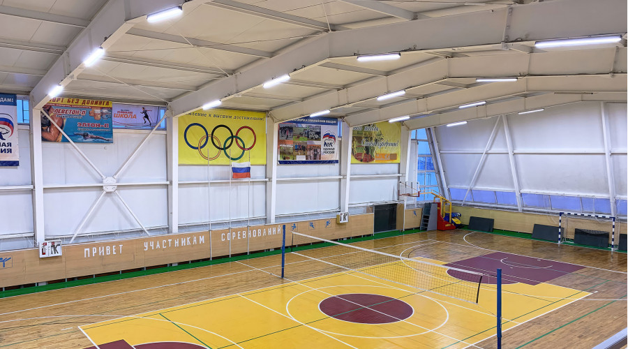 ФОК «Старт»: замена освещения