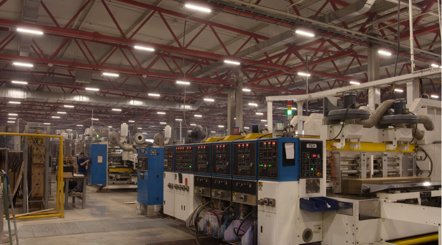 ООО  «ТрансПак»: освещение нового объекта